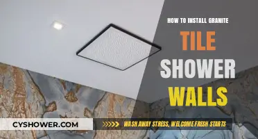 Step-by-Step Guide to Installing Granite Tile Shower Walls