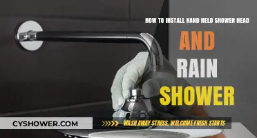 Easy DIY Guide: Installing Handheld & Rain Shower Heads Effortlessly