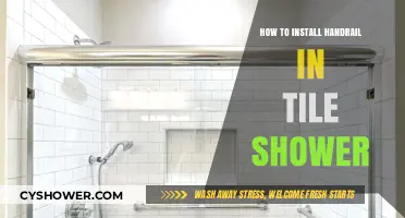 Easy Steps to Install a Handrail in Your Tile Shower