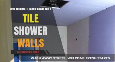 Installing Hardie Board for Tile Shower Walls: A Step-by-Step Guide