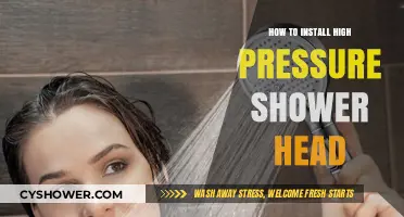 Upgrade Your Shower: Easy Steps to Install a High-Pressure Shower Head