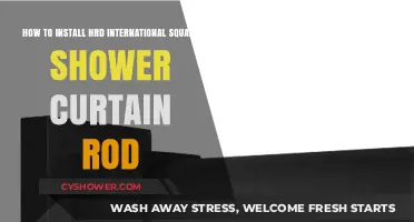 Easy Guide to Installing HRD International Square Shower Curtain Rod