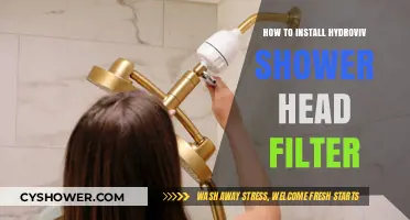 Easy Hydroviv Shower Head Filter Installation Guide for Cleaner Water