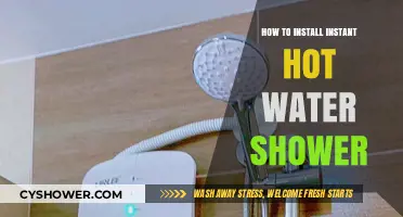 Easy Instant Hot Water Shower Installation Guide for Your Home