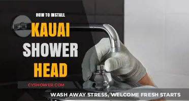 Easy Kauai Shower Head Installation Guide: Step-by-Step Instructions