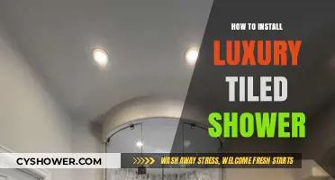 Transform Your Bathroom: A Step-by-Step Guide to Installing a Luxury Tiled Shower