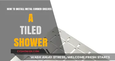 Easy Guide to Installing Metal Corner Shelves in Tiled Showers