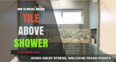 Step-by-Step Guide to Installing Mosaic Tile Above Your Shower