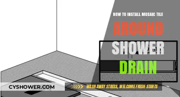 Mastering Mosaic Tile Installation Around Your Shower Drain: A Step-by-Step Guide