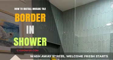 Easy Steps to Install a Mosaic Tile Border in Your Shower