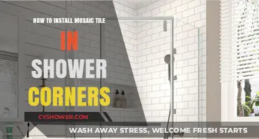 Mastering Mosaic Tile Installation in Shower Corners: A Step-by-Step Guide