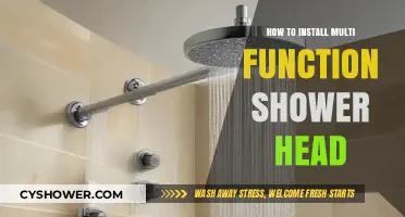 Easy Guide to Installing a Multi-Function Shower Head at Home