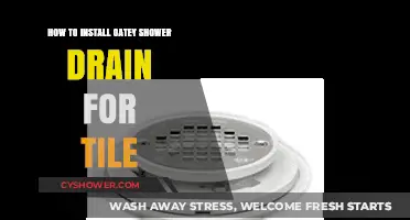 Easy Guide to Installing Oatey Shower Drain for Tile Floors