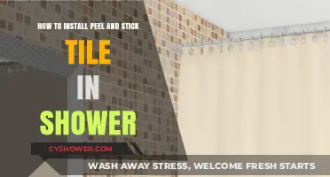 Easy Peel and Stick Tile Installation Guide for Shower Walls