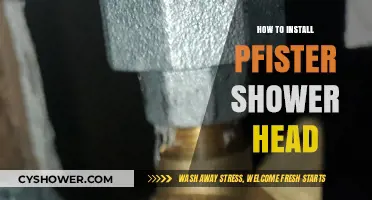 Easy Pfister Shower Head Installation Guide: Step-by-Step DIY Instructions