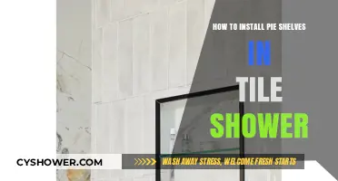 Easy Guide to Installing Pie Shelves in Your Tiled Shower