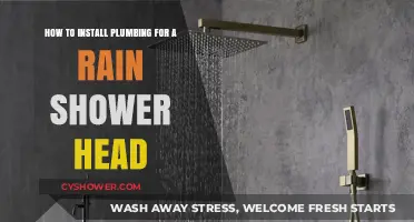 Easy Guide to Installing Plumbing for Your Rain Shower Head