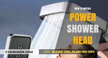 Upgrade Your Shower Experience: Easy Power Shower Head Installation Guide