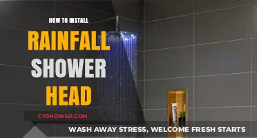 Easy Guide to Installing a Luxurious Rainfall Shower Head