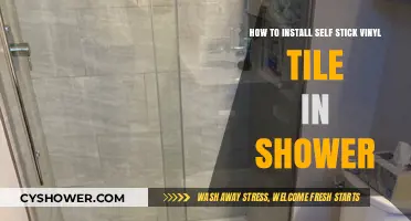 Easy DIY Guide: Installing Self-Stick Vinyl Tile in Your Shower