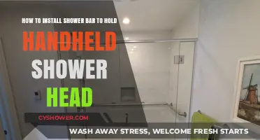 Easy Guide to Installing a Shower Bar for Handheld Shower Heads