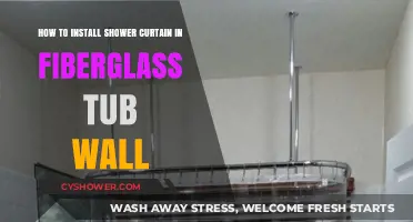 Easy Guide to Installing Shower Curtains on Fiberglass Tub Walls