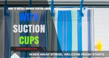 Easy Guide: Installing Shower Curtain Liner Using Suction Cups