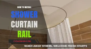 Easy DIY Guide: Installing a Shower Curtain Rail Step-by-Step