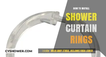 Effortless Shower Curtain Ring Installation: A Step-by-Step Guide