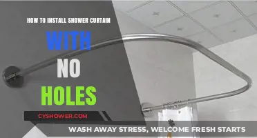 Easy No-Hole Shower Curtain Installation: A Step-by-Step Guide