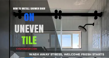 Mastering Shower Door Installation on Uneven Tile: A Step-by-Step Guide