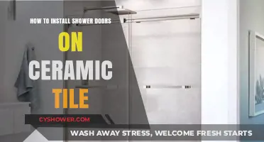 Installing Shower Doors on Ceramic Tile: A Step-by-Step Guide