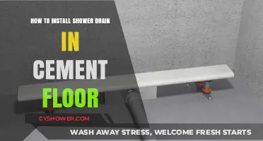 Mastering the Art of Installing a Shower Drain in Cement Floors