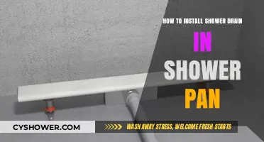 Mastering the Art of Installing a Shower Drain in Your Shower Pan