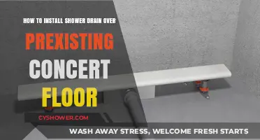 Installing a Shower Drain Over an Existing Concrete Floor: A Step-by-Step Guide