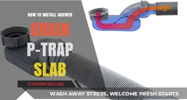 Mastering the Art of Installing a Shower Drain P-Trap Slab