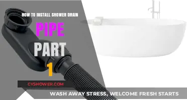 DIY Guide: Installing a Shower Drain Pipe - Part 1