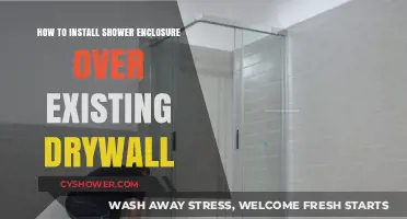 Transform Your Bathroom: Installing a Shower Enclosure Over Drywall