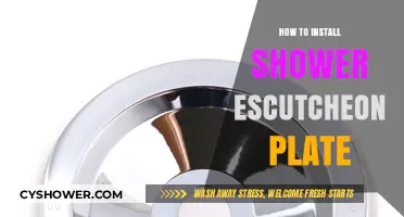 Mastering the Art of Installing a Shower Escutcheon Plate