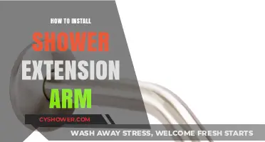 Effortlessly Extend Your Shower Reach: A Guide to Installing a Shower Extension Arm