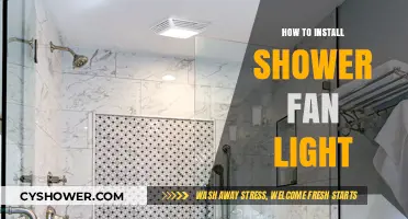 Brighten Your Shower: A Step-by-Step Guide to Installing a Shower Fan Light