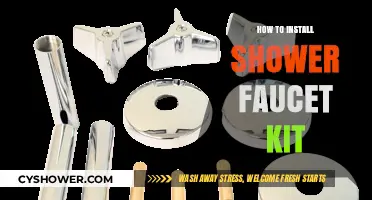 Effortless Upgrade: Installing Your Shower Faucet Kit in Simple Steps