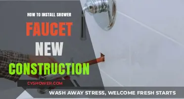 Mastering the Art of Installing Shower Faucets in New Construction