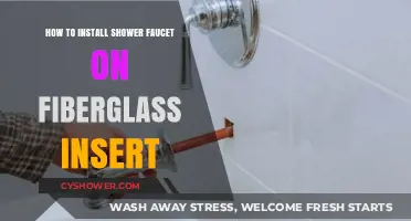 Easy Guide to Installing a Shower Faucet on Fiberglass Insert