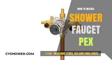 Mastering the Art of Installing a Shower Faucet with PEX