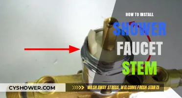 Mastering the Art of Installing a Shower Faucet Stem