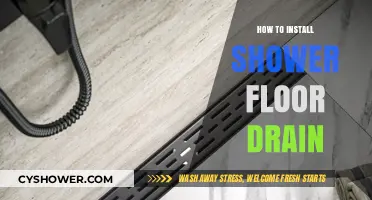 Mastering the Art of Installing a Shower Floor Drain