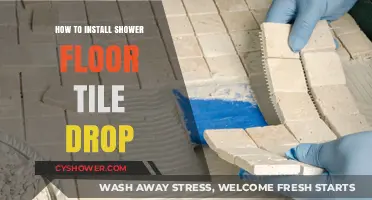 Easy Guide to Installing Shower Floor Tile Drop Seamlessly