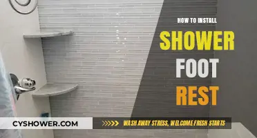 Easy Steps to Install a Shower Foot Rest: A DIY Guide