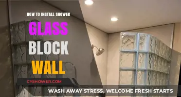 Transform Your Bathroom: A Guide to Installing Shower Glass Block Walls
